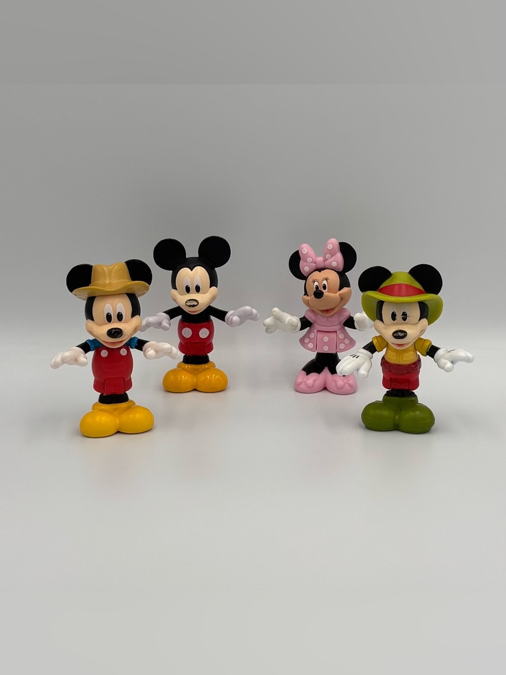 RARE Disney Toy Lot- Cowboy Western & Boyscout Mickey & Minnie Mouse Pixar